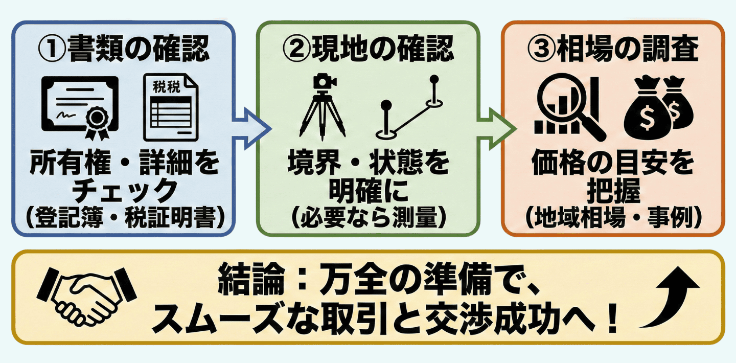 農地売却前の準備と重要な確認事項