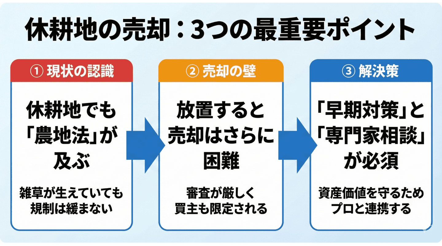 休耕地のポイント