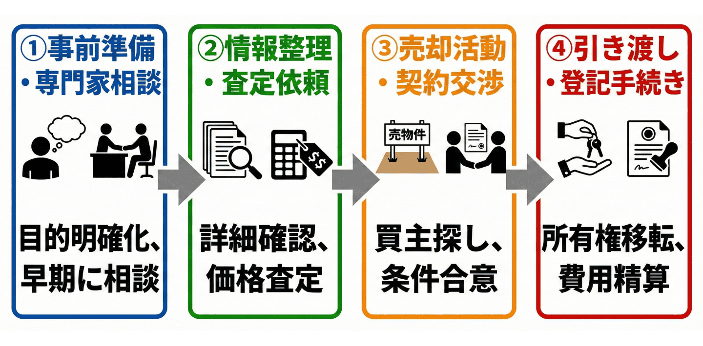 農地売却のプロセス