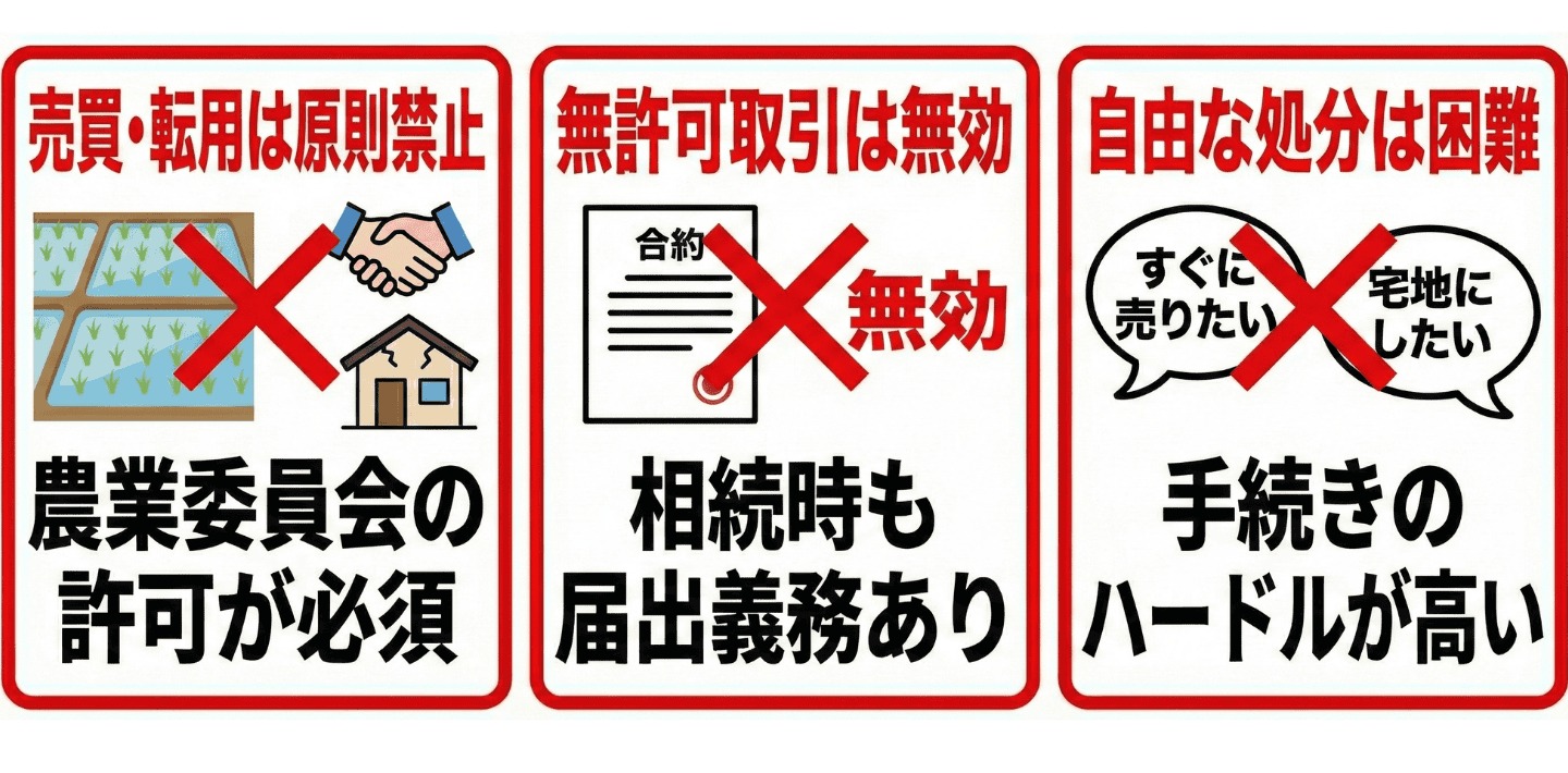 農地法による規制